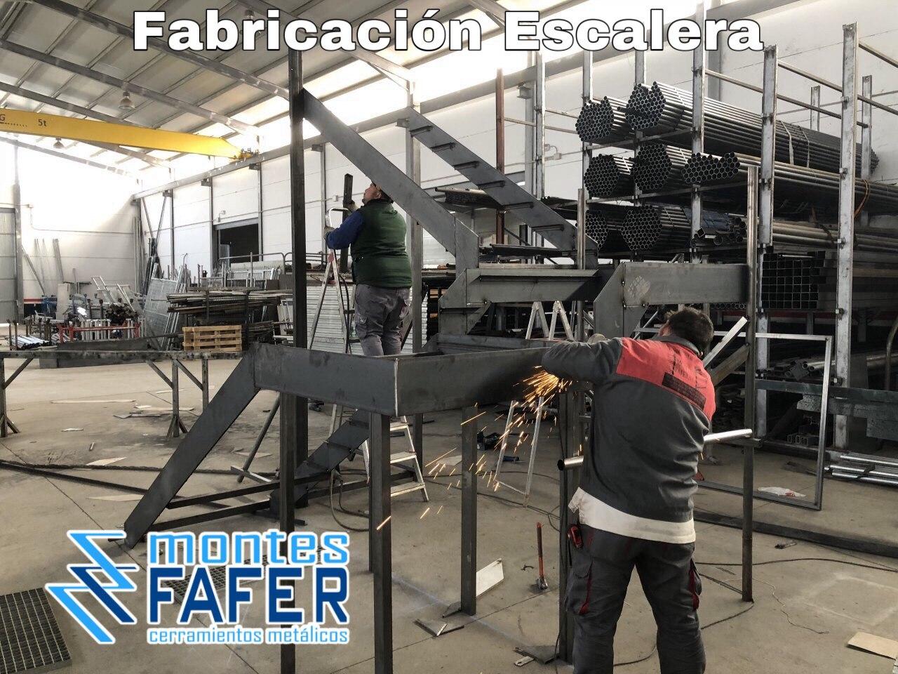 Fabricación de escalera MontesFafer