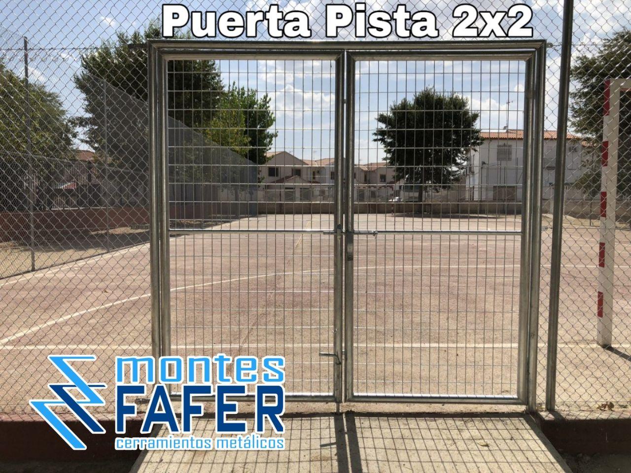 Puerta pista 2m MontesFafer