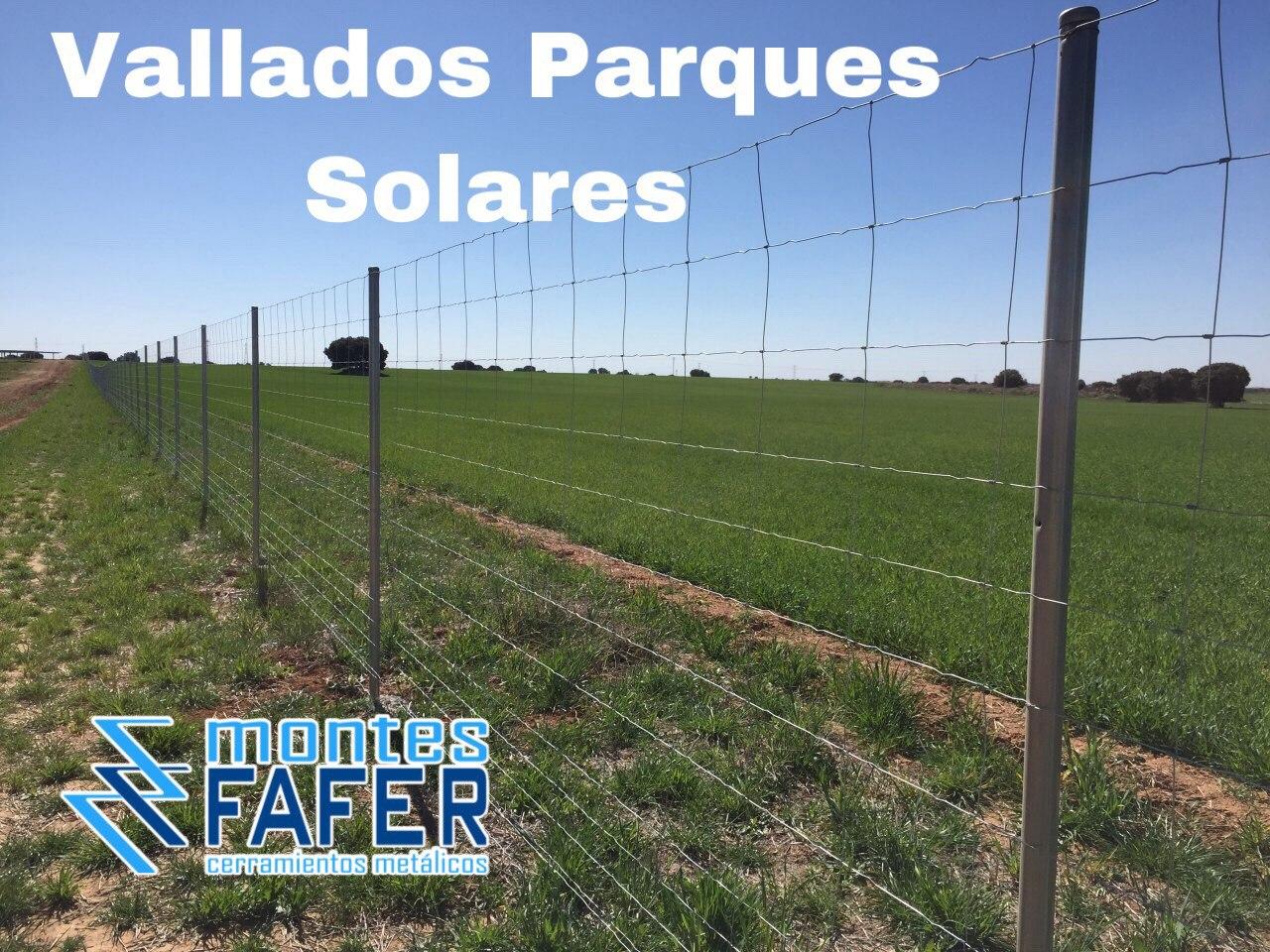 Malla cinegetica Vallado Parques Solares MontesFafer