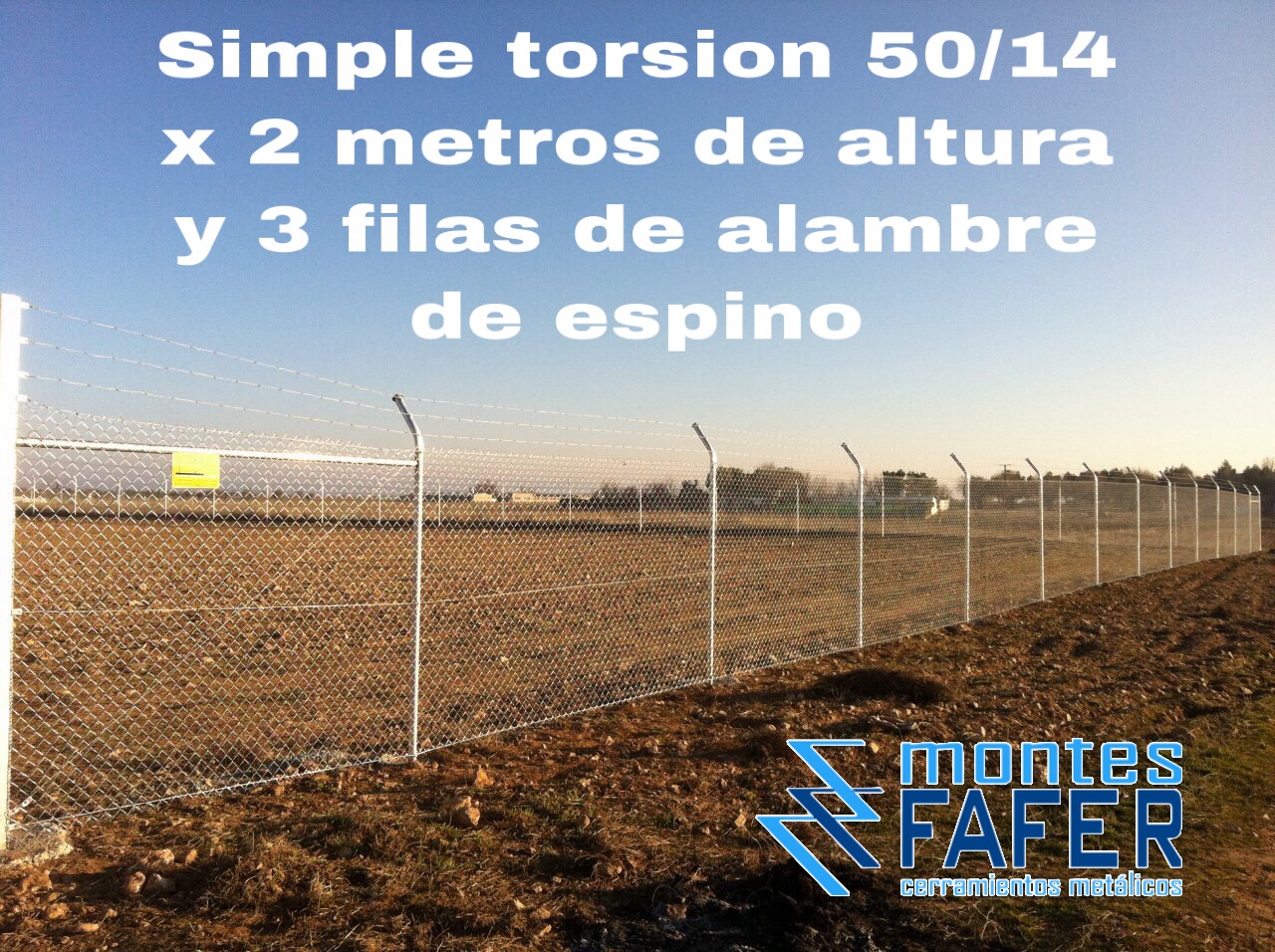 Simple torsion con espino MontesFafer